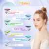 Face and Neck Beauty Device, Micro Glow Facial Machine,7 Color Led Face Neck Massager,Micro Glow Face Sculptor (White) view 3