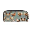 FRESQA Chicken Prints Print Portable Mini Makeup Bag,Versatile And Compact,Perfect For Your Essentials view 2