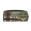 FRESQA Fishing Lake Fishermen Print Portable Mini Makeup Bag,Versatile And Compact,Perfect For Your Essentials view 2