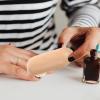 BELLIFFY Nail Scrub Brush Nail Cleaner Soft Bristles Portable and Practical for Manicure Routine Gentle and Comfortable Cleaning view 3