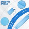 2Pcs Back Scrubber Body Bath Pull Strap Scrubber with Handles Nylon Exfoliating Washcloth Extended Length Washers Stretchable Shower Scrubber for Face Back Cleans Skin Massages Women Men view 3