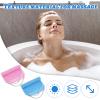 2Pcs Back Scrubber Body Bath Pull Strap Scrubber with Handles Nylon Exfoliating Washcloth Extended Length Washers Stretchable Shower Scrubber for Face Back Cleans Skin Massages Women Men view 4