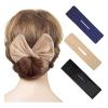 3 Pieces Deft Hair Bun Maker,Flexible Donut Bun, Lazy Curler Clips, Deft Bun Hair Tie French Twist Hair Bun, Hair Styling Accessories For Women (Color : 3 pack) view 2