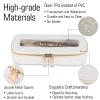 VOFIpremiAm Small Travel Makeup Bag brush holder,Clear Makeup Bag Cosmetic Bags with Zipper,Waterproof Clear Toiletry Bag Makeup Brush Bag Travel Case for Women view 2