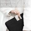 VOFIpremiAm Small Travel Makeup Bag brush holder,Clear Makeup Bag Cosmetic Bags with Zipper,Waterproof Clear Toiletry Bag Makeup Brush Bag Travel Case for Women view 4
