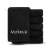 Arkwright Makeup Remover Wash Cloths (Black) and Cotton Luxury Hand Towels (White) view 2