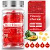 Jaxmoon Hair Treatment Serum - Bali Secret Hair Vitamin, No Rinse with Moroccan Macadamia Avocado Oils, Vitamins A C E Pro Vit B5, 50 Capsules view 1