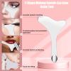 4 Pcs Makeup Spatula Set, Stainless Steel Cosmetic Makeup Palette, Korean Mixing Palette Foundation Cosmetic Skin Care Tool view 4