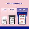 Dr Teal's Pure Epsom Salt Bulk Magnesium Sulfate USP, Fragrance Free, 19 lbs view 3