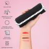 Arkwright Makeup Remover Wash Cloths (Black with White Piping) and Cotton Luxury Hand Towels (White) view 4