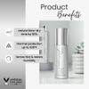 Kenra Platinum Blow-Dry Spray Bundle | Time-Saving Heat Protectant | Detangles, Smooths, and Softens | Eliminates Frizz & Resists Humidity | Medium To Coarse Hair | 3.4 fl. oz + Travel 1.7 fl. oz view 2