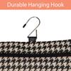 Tender Love + Carry Houndstooth Hanging Travel Bag, Toiletry Bag, Makeup Bag for Women, Portable Water-resistant Small Travel Bag for Toiletries & Cosmetic Essentials view 3