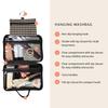 Tender Love + Carry Houndstooth Hanging Travel Bag, Toiletry Bag, Makeup Bag for Women, Portable Water-resistant Small Travel Bag for Toiletries & Cosmetic Essentials view 4