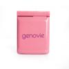 Genovie Compact LED Mirror | LED Compact Travel Makeup Mirror | for Purse - Pocket - Travel - On-The-Go | Magnification Compact LED Mirror, Lightweight - LED Fluorescent Lights - Maximum Brightness view 2