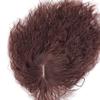 13x12 Synthetic Corn Curly Cover Gray Hair for Woman Clip in Hair Toppers (Dark brown,10inch) view 2