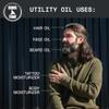 Beardbrand Beard Oil for Men with Jojoba & Vitamin E  Softens Stubble, Conditions Skin & Promotes Beard Growth | Sandalwood & Cedar Oil Scent | 2 fl oz view 2
