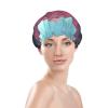 Grand Canyon Shower Cap for Women Men Waterproof Hair Cap with Elastic Band Double Layered Bath Caps Reusable Bathing Shower Caps for all Hair Types view 3