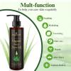 Aloe Vera Gel Infused with Tea Tree Oil for Skin Hydrating, Repair Skin, Aloe Vera Gel Extract from Fresh Pure Aloe Vera for Sunburn Relief, Hair, Razor- 6.76 Fl Oz view 4
