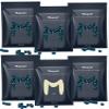 Maxpearl Hard Wax Beads Pack of 6 - Brazilian, Bikini Waxing, Face, Eyebrows, Underarms, Arms, Chest, Back, Legs, Jasmine & Coconut Formula, 21oz view 1