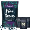 Maxpearl Hard Wax Beads 2.5LB + 10.5OZ - Brazilian, Bikini Waxing, Face, Eyebrows, Underarms, Arms, Chest, Back, Legs, Jasmine & Coconut Formula view 1
