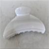 Generic Basic all white hair claw clip view 2