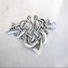 NinthAvenue Basics Silver celtic knot metal viking filigree hair slide stick clip barrette view 1