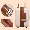AOGATO Small Hard Shell Cosmetic Case 14 Inch /16 Inch Cute Bear Cosmetic Case Box Beauty Makeup Bag Organizer Cartoon Travel Suitcase Luggage Storage Bag, White, S (14 Inch), Cute view 4