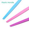 Alcoon 30 Pieces Rubber Nail Cuticle Pusher Tipped Plastic Handle Nail Art Tool Rubber Tipped Nail Cleaner (10 Pink, 10 Blue, 10 Purple) view 4