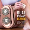 The Cut Buddy The SPOT Electric Shaver for Women, Wet & Dry Bikini Razor, Cordless Hair Removal for Legs & Face, 1 Unit, Rose Gold - Metallic view 3