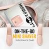 The Cut Buddy The SPOT Electric Shaver for Women, Wet & Dry Bikini Razor, Cordless Hair Removal for Legs & Face, 1 Unit, Rose Gold - Metallic view 4