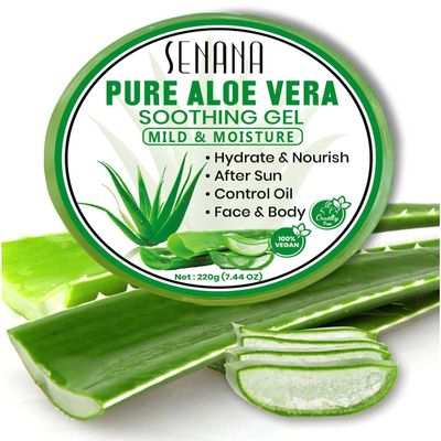 Aloe Infusion Body and Face Moisturizer - Natural Moisturizing Cream with Aloe Vera - Skin Care for Dry Skin, Anti Wrinkle, Acne Scars, Rosacea, Psoriasis Eczema Cream Lotion Unisex (2 PACK)