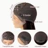 12 Inch Bob Wig for Black Women Pre Plucked with Natural Baby Hair Human Hair Frontal Lace Wig,Gradient Color Straight Bob Wigs view 3