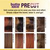 Sensationnel Butta Lace Precut Wigs - Unit 4 Glueless Extra Wide 5 Inch Deep Parting Synthetic Pre Tweezed Smaller Knot Hairline (1B OFFBLACK) view 4