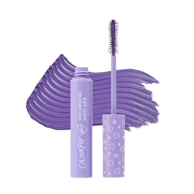 ColourPop BFF Mascara - Volumizing, Lifting & Lengthening Mascara - Buildable Black Mascara with a Twisted, Nylon Fiber Brush - Cruelty Free Eye Makeup - Purple Prose (.24 fl oz)