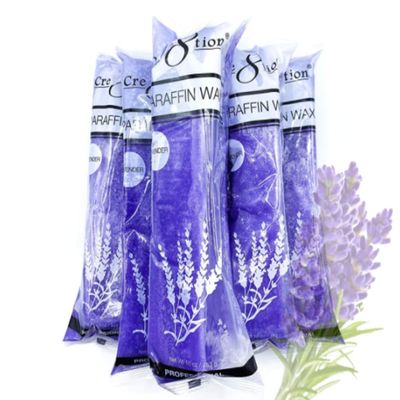 Tori + Mika Paraffin Wax Refills by Creation: 6 lbs Lavender Scented Paraffin Wax Beads Blocks for Paraffin Bath, Paraffin Wax Machine Refills for Hand Feet Dry Skin, Deep Hydration Muscle Soothing