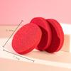 10 Pcs Facial Clean Sponge Makeup Remover Sponges Red Face Sponges Extra Thick Round Makeup Sponge Washing Face Cleansing Sponges view 2