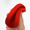 10 Pcs Facial Clean Sponge Makeup Remover Sponges Red Face Sponges Extra Thick Round Makeup Sponge Washing Face Cleansing Sponges view 4