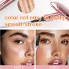 2 Pcs Magic Eyebrow Pencil, 2025 New Upgraded 3D Waterproof Microblading Eyebrow Pencil Contouring Pen,4 Tipped Precise Brow Pen (Color : B-Dark Coffee) view 3