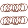 100PCS Hair Tie, 4MM Elastic Hair Ties No Damage Ponytail Holder for Women, Men and Girls (4mm Beige Blonde) view 4
