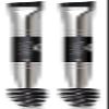 Aesthetica Pro Series Double Ended Brow Brush - Duo Design Allows for Precision Application of Brow Powders, Waxes and Gels and Evenly Blends Product for a Natural Look - 100% Vegan and Cruelty Free view 1