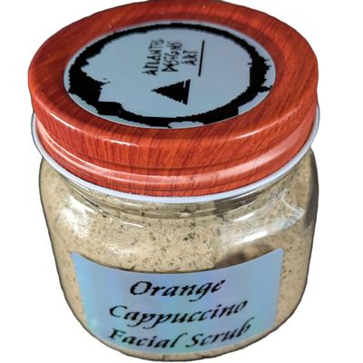 Orange Cappuccino Facial Scrub (8 oz)