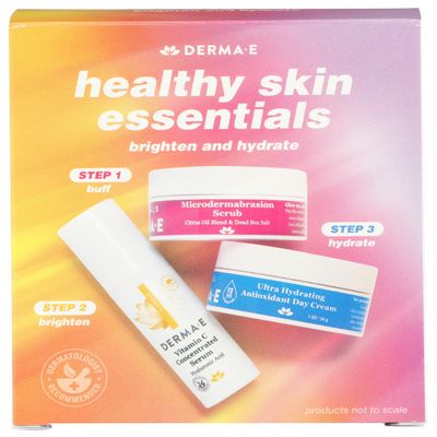 DERMA E Healthy Skin Essentials Kit, 1 EA
