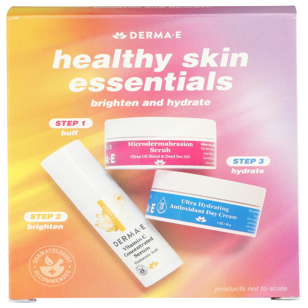 DERMA E Healthy Skin Essentials Kit, 1 EA