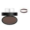 BrowPro Eyebrow Stamp (Official) Powder Seal - Simone Stamp - Natural Looking Eyebrow Color Rounded Stamp - Waterproof and Long-Lasting Eyebrow Shape Powder - Dark Brown view 1