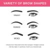 BrowPro Eyebrow Stamp (Official) Powder Seal - Simone Stamp - Natural Looking Eyebrow Color Rounded Stamp - Waterproof and Long-Lasting Eyebrow Shape Powder - Dark Brown view 4