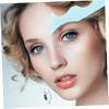 Beatifufu Multi-function Silicone Eyeliner Stencil Lipstick Makeup Tool Applicator for Precise Eye Makeup Lip Contouring for Beginners Wipe view 3