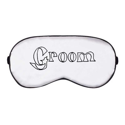 Azeeda 'Groom' Sleep/Travel Eye Mask (EY00002741)
