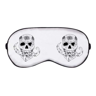 Azeeda 'Nightmare Skull' Sleep/Travel Eye Mask (EY00002935)