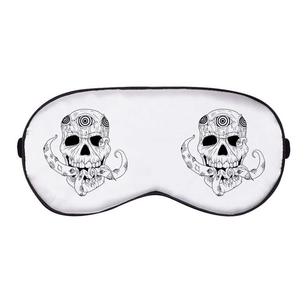 Azeeda 'Nightmare Skull' Sleep/Travel Eye Mask (EY00002935)