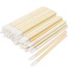 50 Pcs Disposable Lip Gloss Wands Lipstick Applicators Bulk Bamboo Lip Brushes Make Up Brush Makeup Tool Kits For Women view 1